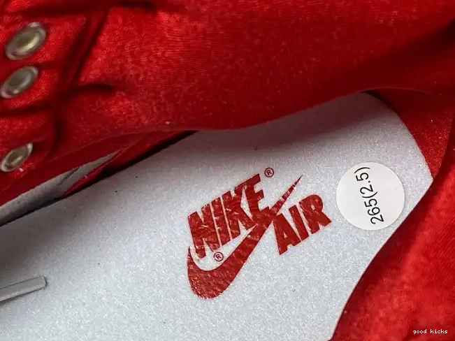 Rep Air Retro 1 Red Gym 555088-160 Jordan OG High 